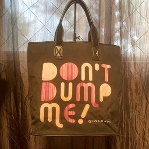 🍁 Giordano tote bag